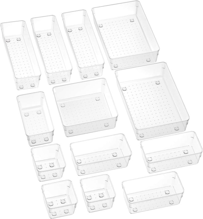 SMARTAKE Drawer Organizers (13-Piece Set)