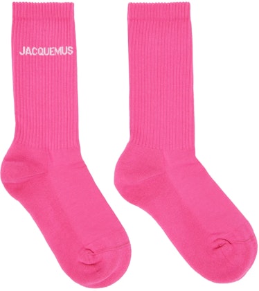 Pink 'Les Chaussettes Jacquemus' Socks