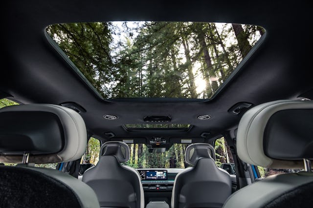 Kia EV9 full-size electric SUV interior 