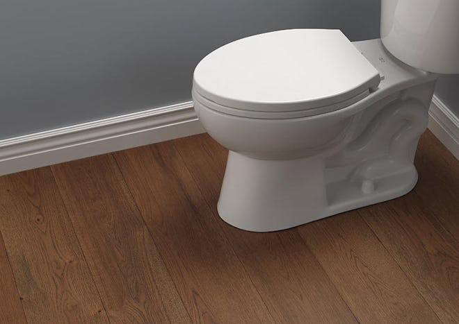 Delta Faucet Morgan Elongated Slow-Close White Toilet Seat