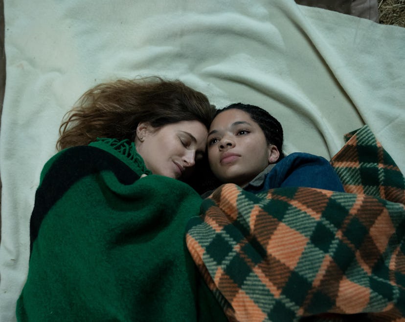 Kathryn Hahn and Tanzyn Crawford in 'Tiny Beautiful Things' on Hulu.