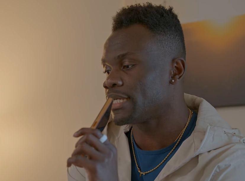 'Love Is Blind' Season 4 fans have a theory that Kwame faked the phone call with his mom.
