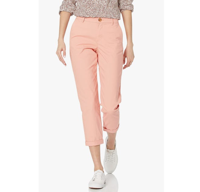 Amazon Essentials Cropped Mid-Rise Chino Pant