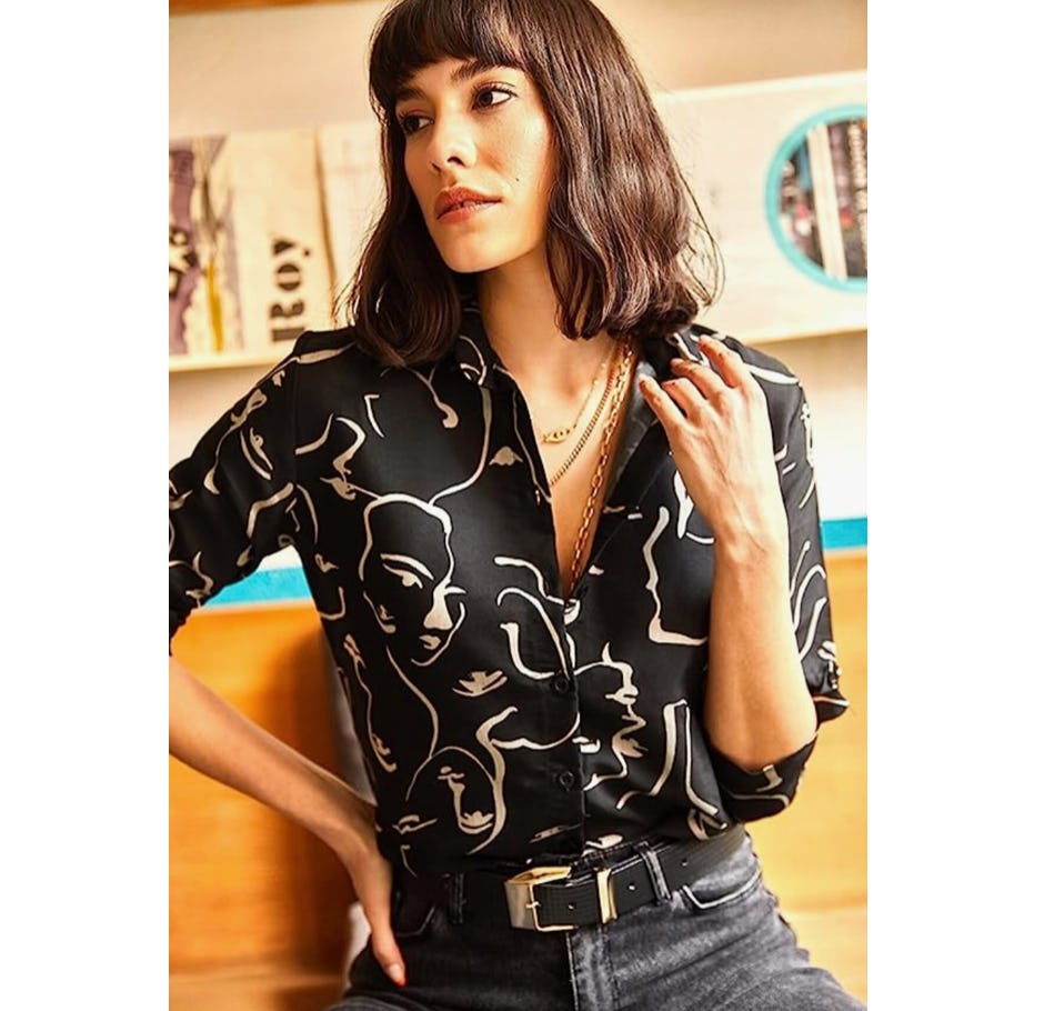 Big Dart Button Down Shirt