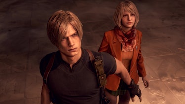 Resident Evil 4 Remake Leon and Ashley