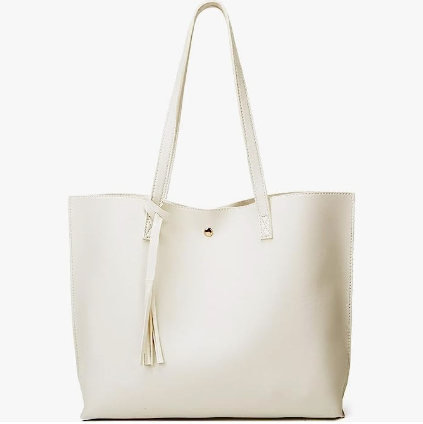 Dreubea Faux Leather Tote