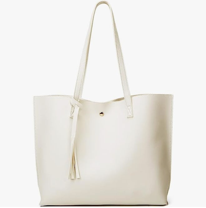 Dreubea Faux Leather Tote