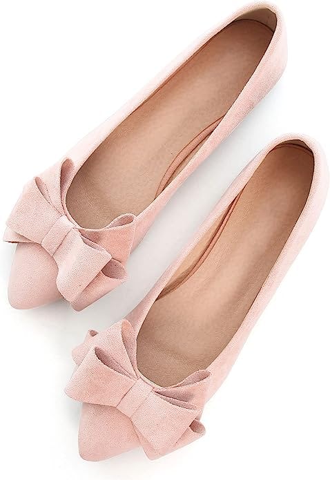 SAILING LU Bow-Knot Ballet Flats