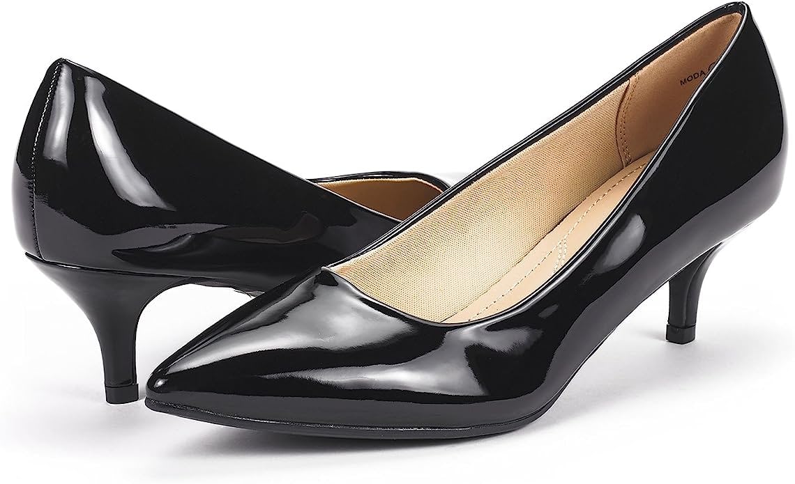 DREAM PAIRS Moda Low Heel Pumps