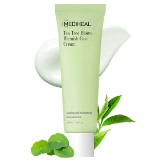 mediheal tea tree biome blemish Cica cream is the best Cica cream for oily and acne prone skin