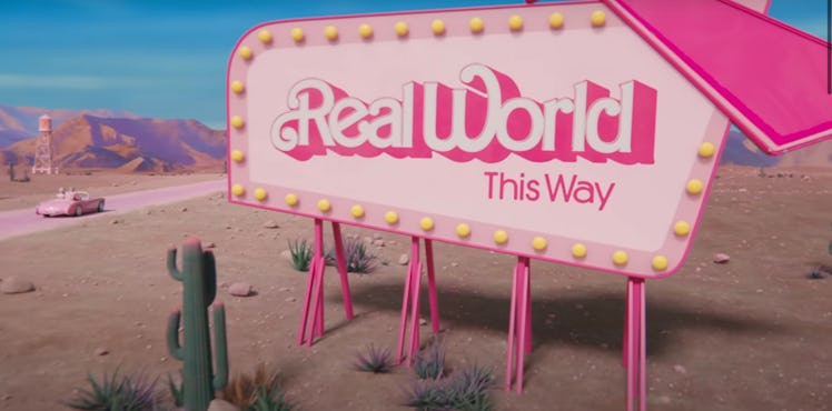 The 'Barbie' movie trailer has Easter eggs that suggest a connection to 'Wizard of Oz.'