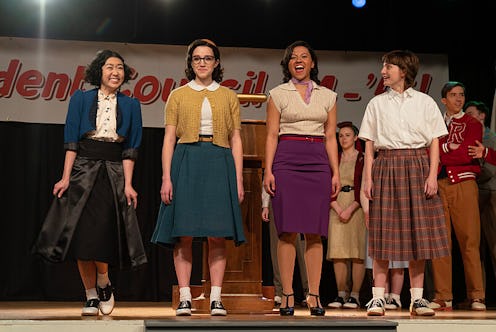 Tricia Fukuhara, Marisa Davila, Cheyenne Wells, and Ari Notartomaso on 'Grease: Rise of the Pink Lad...