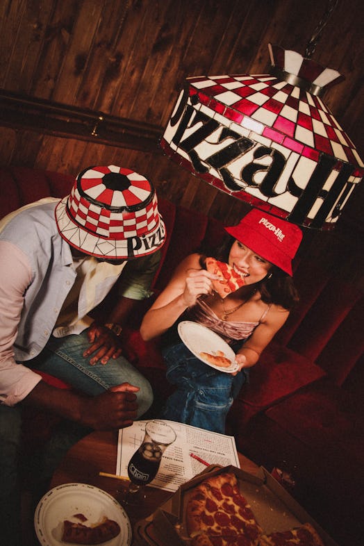 Pizza Hut’s new Tiffany-lamp inspired bucket hat is so nostalgic.
