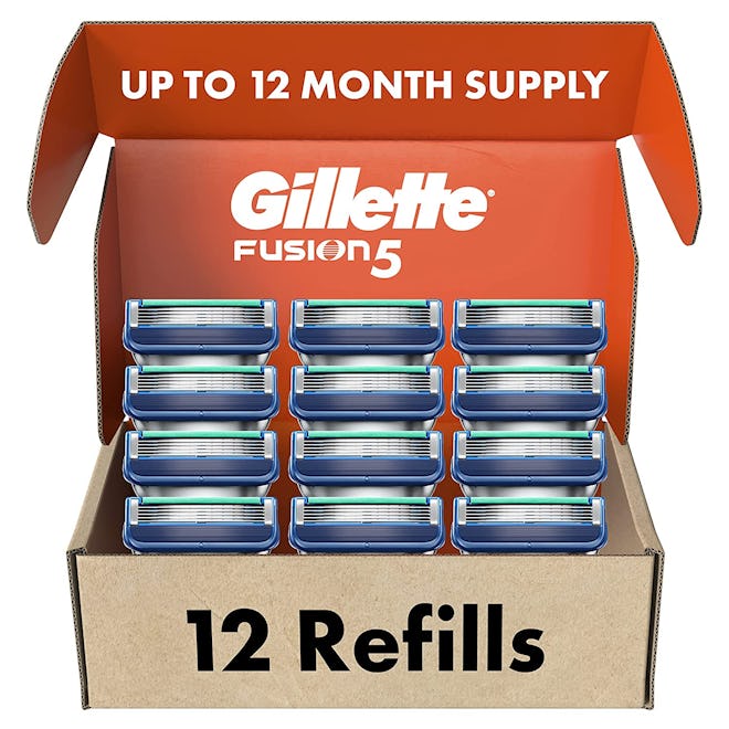 Gillette Fusion5 Mens Razor Blade Refills (12-Pack)