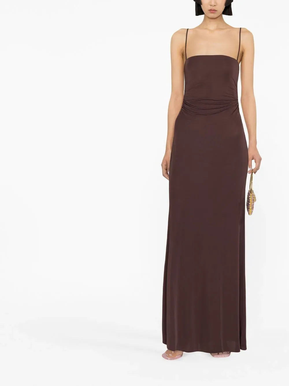 Hailey Bieber's Brown Reformation Dress Will Be Your New Spring Staple