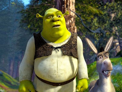 Shrek and Donkey in Shrek 2