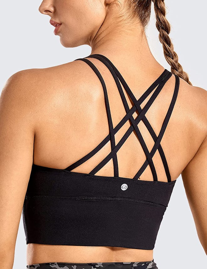 CRZ YOGA Strappy Longline Sports Bra