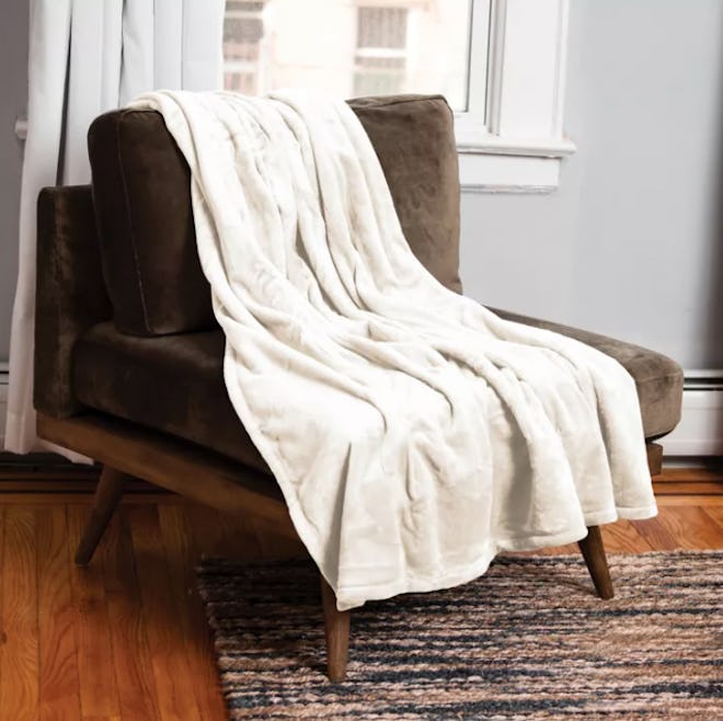 Heated throw blanket, a great option for Mother's Day gifts for grandma