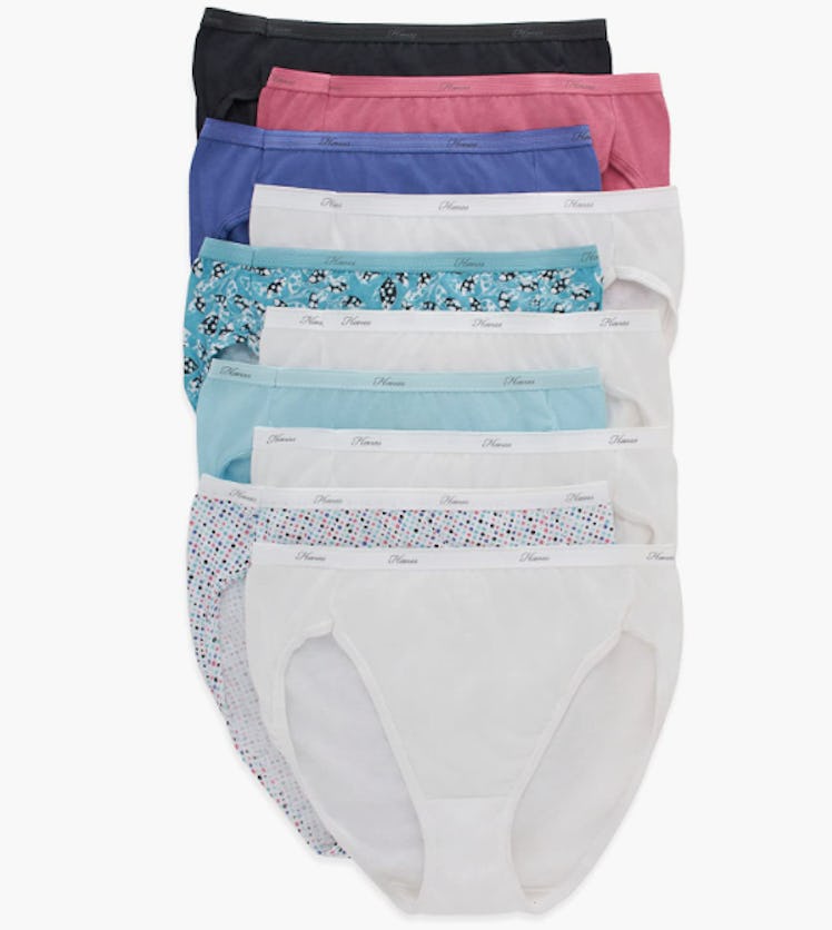 Hanes Hi Cut-Panties (10-Pack)