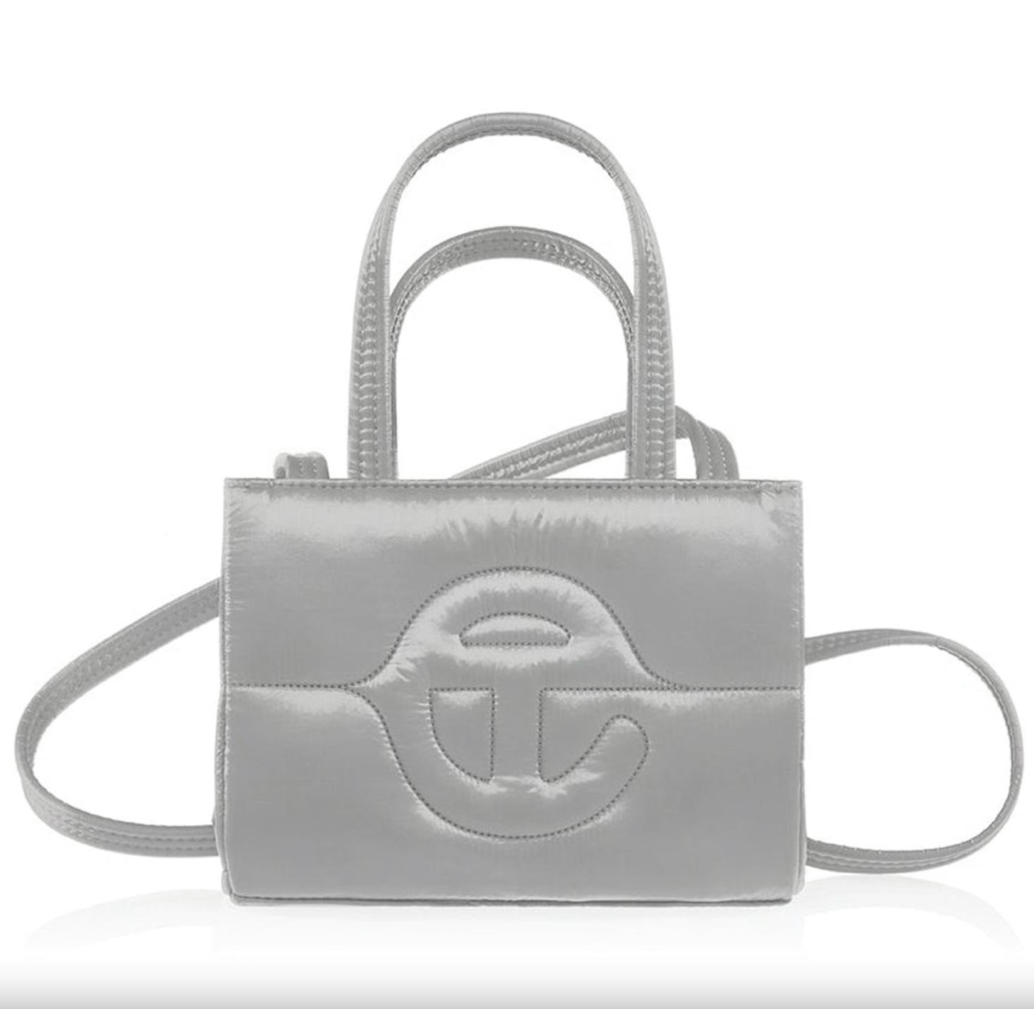 Small Puff Shopper Grey