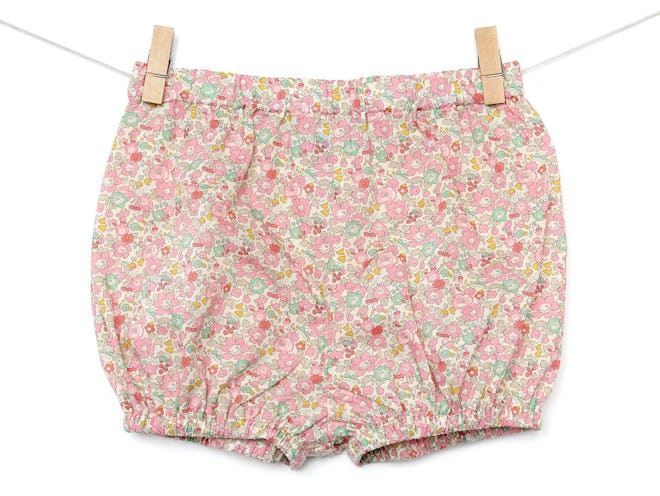 Cotton Pink Liberty Print Floral Bloomers