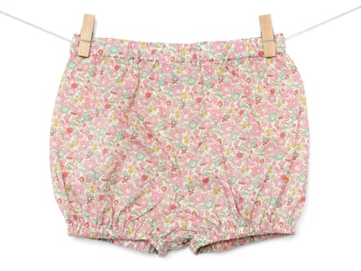 Cotton Pink Liberty Print Floral Bloomers