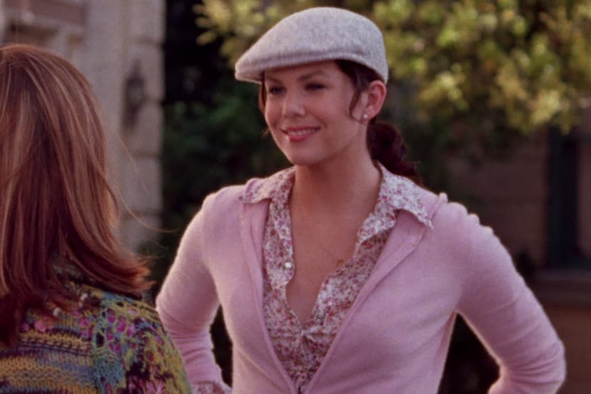 Lauren Graham as Lorelai Gilmore on Gilmore Girls.
