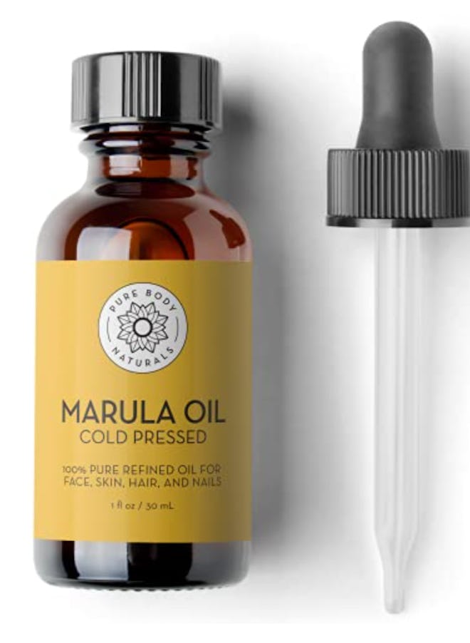 Pure Body Naturals Cold-Pressed Organic Marula Facial Oil