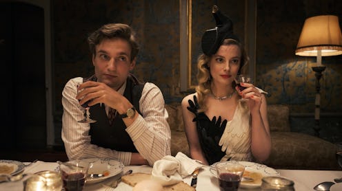 Lucas Englander and Gillian Jacobs in 'Transatlantic.' Photo via Netflix