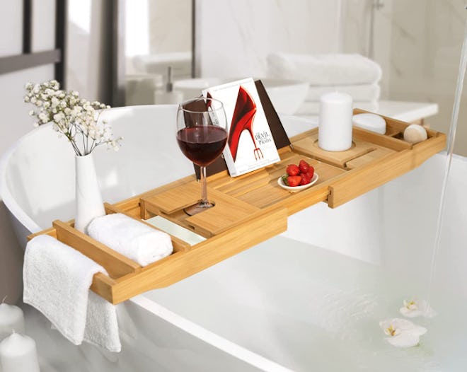 Bath tray, a nice mother's day gift for pregnant wife