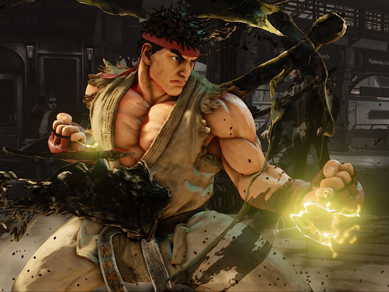 Ryu, the lead protagonist of Capcom's Street Fighter franchise in 'Street Fighter V'