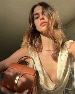 kaia gerber selfie