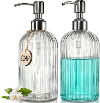  JASAI Glass Soap Dispenser (2-Pack) 