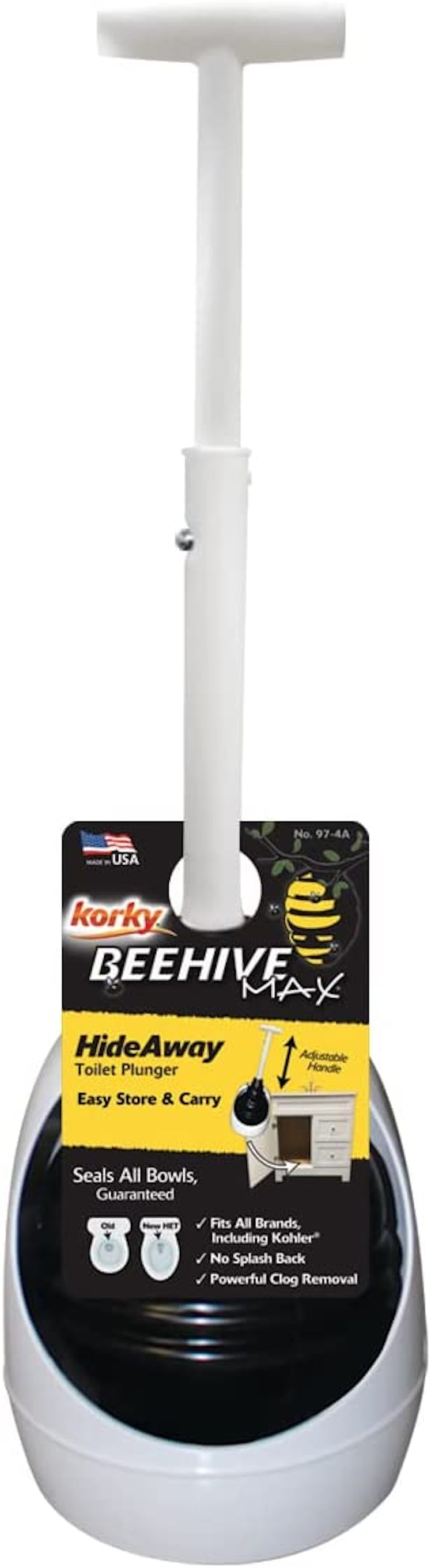 Korky BeehiveMAX Toilet Plunger