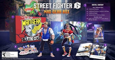 Street Fighter 6 collector's edition: Mad Gear Box