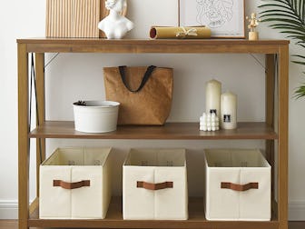StorageWorks Decorative Storage Bins (3-Pack)