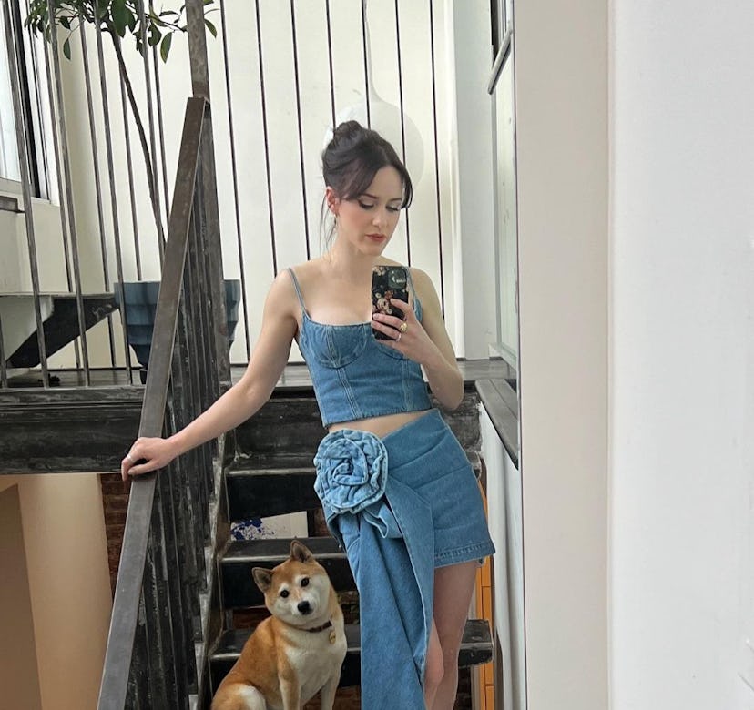 Rachel Brosnahan's Press Tour Outfits