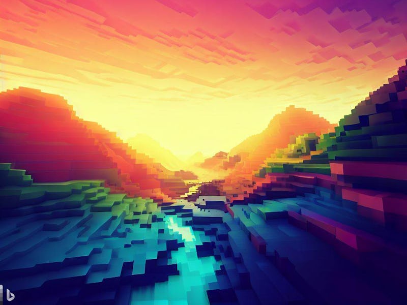 An AI image generated by Bing's Image Creator