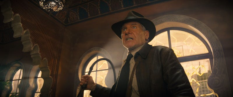 Indiana Jones 5 Harrison Ford With the Whip