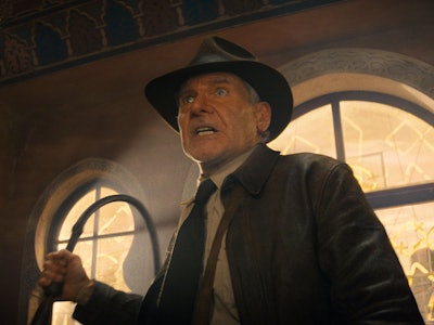 Indiana Jones 5 Harrison Ford With the Whip