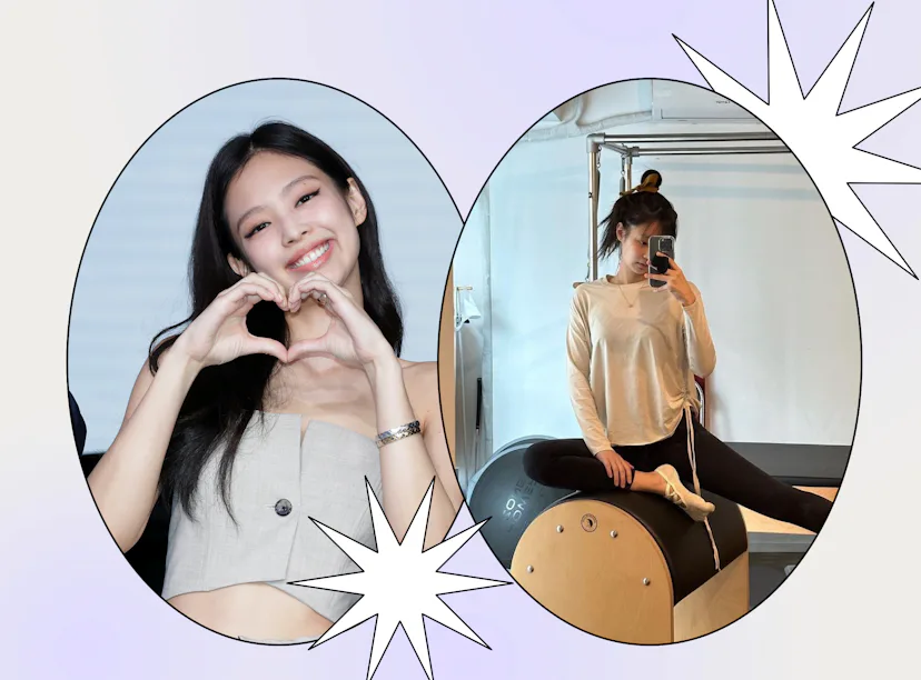 Black Pink Exercise Routine Jennie From BLACKPINK's Workout Routine Has Sculpting Pilates Moves