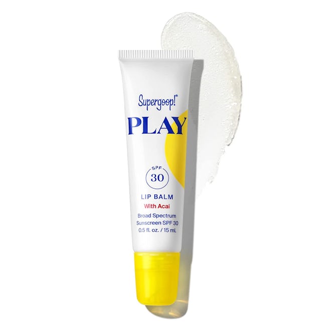 supergoop play lip balm spf 30 is the best rhode peptide lip treatment alternative with spf