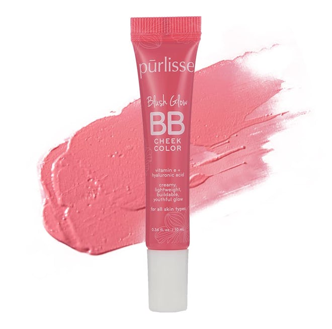 purlisse blush glow bb cheek color is the best rare beauty liquid blush alternative with a matte fin…