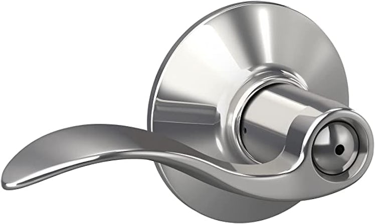 Schlage Accent Door Lever, Bright Chrome