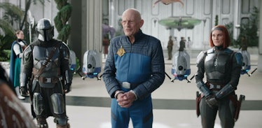 Christopher Lloyd as Plazir-15’s Commissioner Helgait in The Mandalorian Season 3 Episode 6.