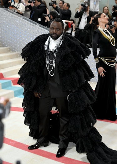 Brian Tyree Henry attends The 2023 Met Gala Celebrating "Karl Lagerfeld: A Line Of Beauty" at The Me...