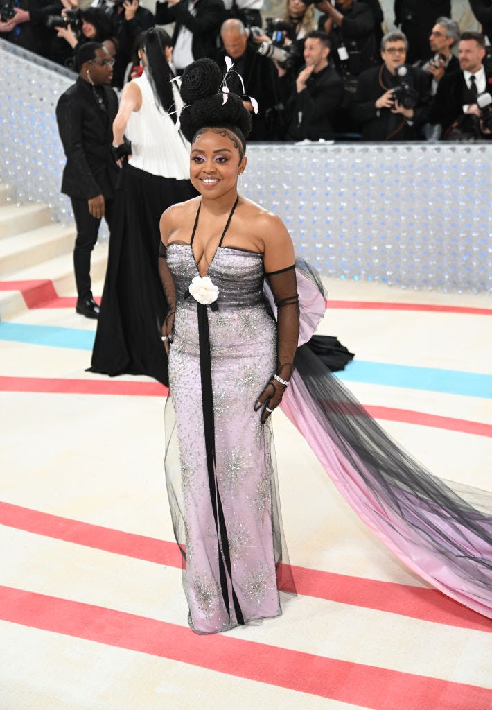 Quinta Brunson at the Met Gala.