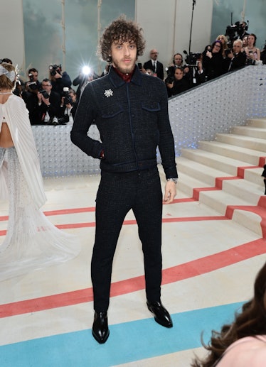 Jack Harlow attends The 2023 Met Gala Celebrating "Karl Lagerfeld: A Line Of Beauty" at The Metropol...