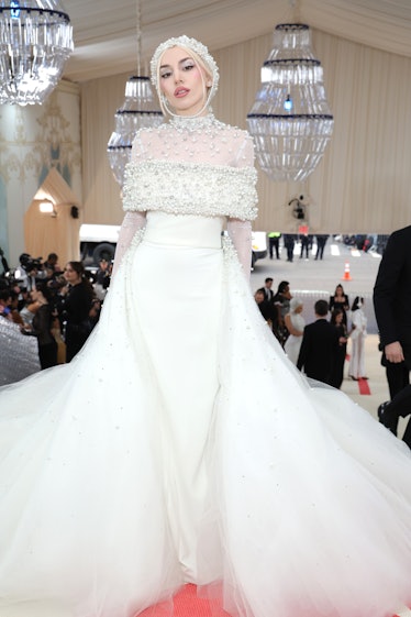 Ava Max attends The 2023 Met Gala Celebrating "Karl Lagerfeld: A Line Of Beauty" at The Metropolitan...