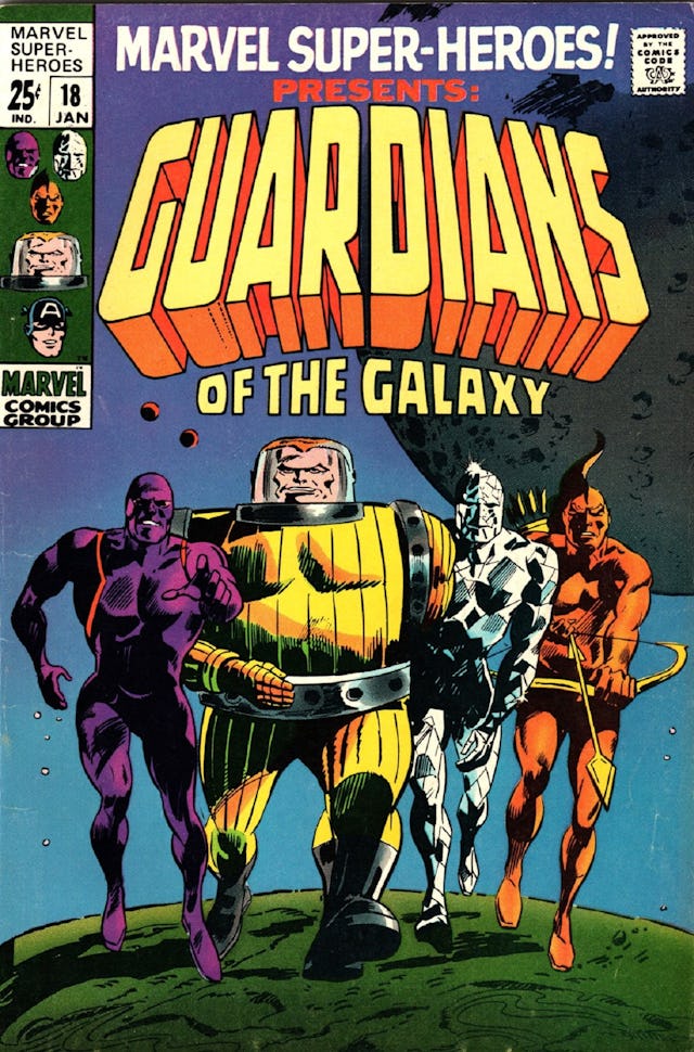 First appearance of Guardians of the Galaxy in Marvel Comics